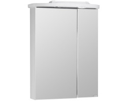 Зеркальный шкаф 65x85,4 см белый глянец Акватон Норма 1A002102NO010