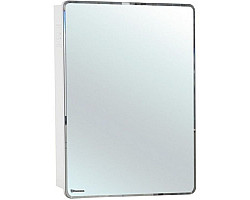 Зеркальный шкаф 60x76 см белый глянец R Bellezza Джела 4619809001017