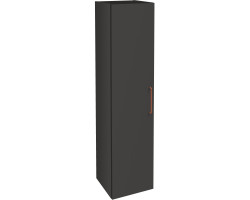 Пенал Jacob Delafon Odeon Rive Gauche EB2570G-R7-M53 подвесной L, серый антрацит матовый