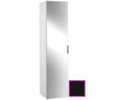 Пенал черный глянец с реверсивной зеркальной дверцей Jacob Delafon Odeon Up EB873-274