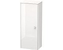 Пенал подвесной белый глянец L Duravit Brioso BR1311L1022