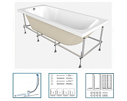 Монтажный комплект для ванны Santek Ламма 170х80 1WH501764