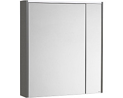 Зеркальный шкаф 70x78 см белый глянец\/антрацит Roca Ronda ZRU9302969
