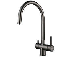Смеситель для кухни с подключением к фильтру Paulmark Heller HE213218-GM