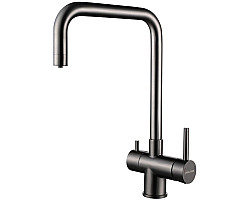 Смеситель для кухни с подключением к фильтру Paulmark Wetter WE213030-GM