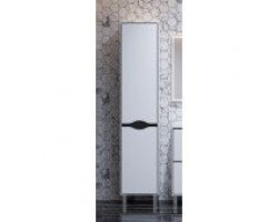 Пенал напольный белый\/графит L Velvex Rigli pnRIG.190-21.631.231