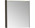 Зеркальный шкаф 62x69,5 см антрацит глянец L Vitra Mirrors 66909