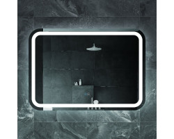 Зеркало со встроенной подсветкой, сенсорным выключателем и подогревом CEZARES CZR-SPC-STYLUS-1000-700-TCH-WARM