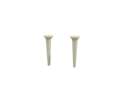 Ножки для шкафчика, комплект 2 штуки, высота 29 см CEZARES 40435 Cotone