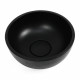 Раковина для ванной накладная Uperwood Belfast круглая, бетон, цвет черный