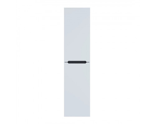 Шкаф-пенал для ванной Uperwood Tanos подвесной, 33х27х150 см, левый, белый/графит