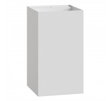 Раковина напольная Boheme Cube 48 802-MW цвет Белый мрамор