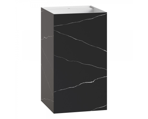 Раковина напольная Boheme Cube 48 802-NM цвет Черный мрамор