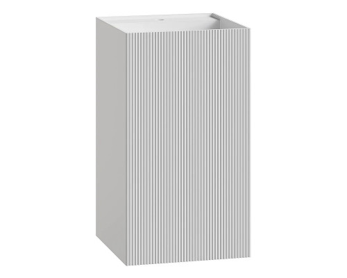 Раковина напольная Boheme Cube 48 802-R-MW цвет Белый мрамор