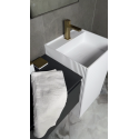 Раковина напольная Boheme Cube 48 802-3R-MW цвет Белый матовый