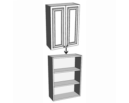 Заказать Шкаф Corozo Леон 50, цвет белый в магазине сантехники Santeh-Crystal.ru