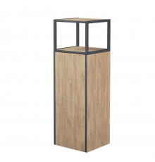 Шкаф-пенал Corozo Форест 35 N, подвесной, цвет дуб канзас коричневый