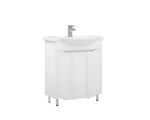 Купить Мебель для ванной Corozo Мирра 75, цвет белый в магазине сантехники Santeh-Crystal.ru