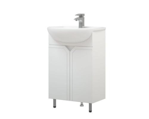 Заказать Мебель для ванной Corozo Сириус 55, цвет белый в магазине сантехники Santeh-Crystal.ru