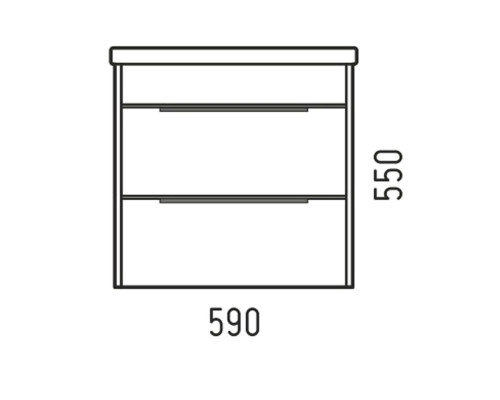 Заказать Мебель для ванной Corozo Форест 60 Z2, цвет дуб канзас коричневый в магазине сантехники Santeh-Crystal.ru