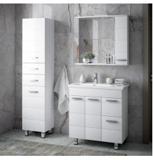 Мебель для ванной Corozo Денвер Z2 80, цвет белый