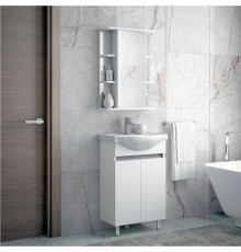 Мебель для ванной Corozo Джуно 50 М, цвет белый