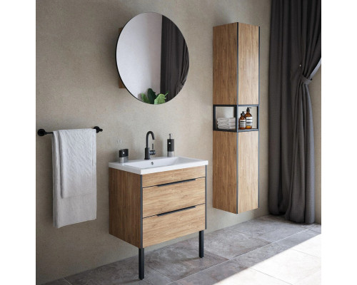 Заказать Мебель для ванной Corozo Форест 60 Z2, цвет дуб канзас коричневый в магазине сантехники Santeh-Crystal.ru