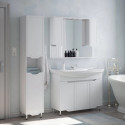 Мебель для ванной Corozo Мирра 105, цвет белый