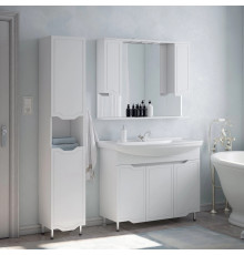 Мебель для ванной Corozo Мирра 105, цвет белый
