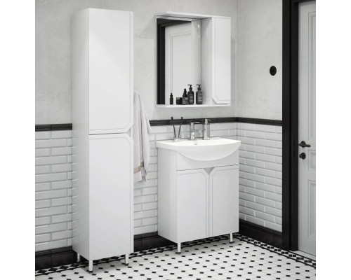 Заказать Мебель для ванной Corozo Сириус 65, цвет белый в магазине сантехники Santeh-Crystal.ru