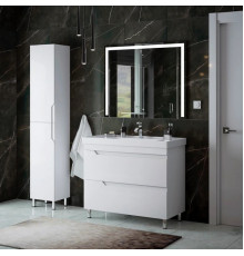 Мебель для ванной Corozo Юта Люкс Z2 100, цвет белый