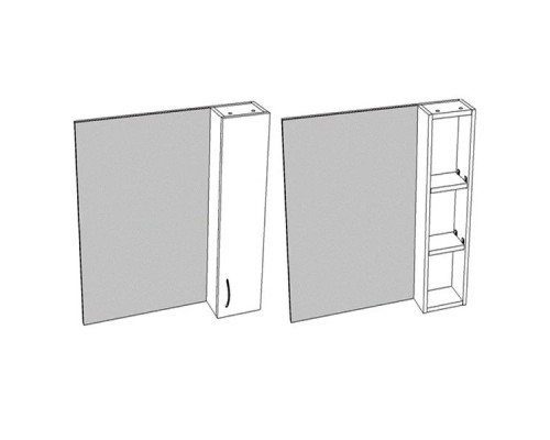 Купить Мебель для ванной Corozo Олимп 60, цвет белый в магазине сантехники Santeh-Crystal.ru