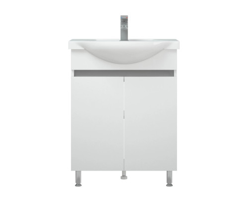 Заказать Мебель для ванной Corozo Джуно 55, цвет белый в магазине сантехники Santeh-Crystal.ru