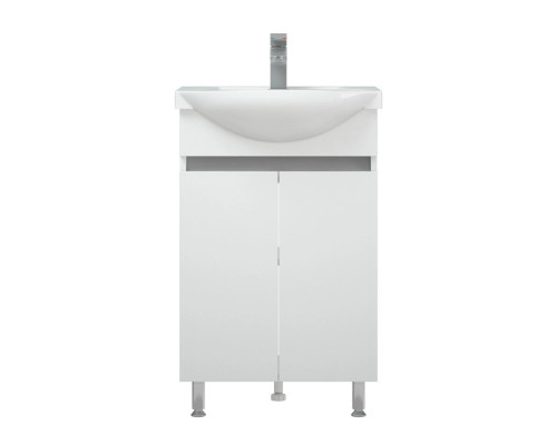 Заказать Мебель для ванной Corozo Джуно 50 М, цвет белый в магазине сантехники Santeh-Crystal.ru