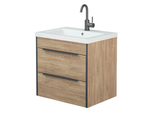 Заказать Мебель для ванной Corozo Форест 60 Z2, цвет дуб канзас коричневый в магазине сантехники Santeh-Crystal.ru