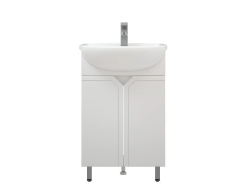 Заказать Мебель для ванной Corozo Сириус 55, цвет белый в магазине сантехники Santeh-Crystal.ru