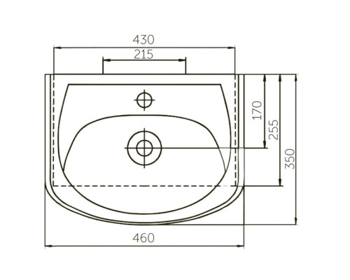 Заказать Мебель для ванной Corozo  Олимп 45, цвет белый в магазине сантехники Santeh-Crystal.ru