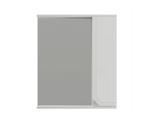 Заказать Шкаф-зеркало Corozo Сириус 65, правый, цвет белый в магазине сантехники Santeh-Crystal.ru