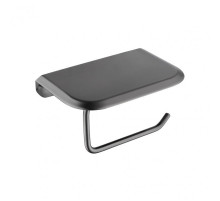 Держатель для туалетной бумаги с полочкой CEZARES LINER-PHM-GM