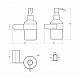 Диспенсер для мыла подвесной, стекло CEZARES STYLUS-SOIS-V-01