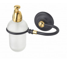 Дозатор для мыла подвесной, матовое стекло ART&MAX SOPHIA AM-2141-Nero/Do-Ant