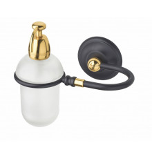 Дозатор для мыла подвесной, матовое стекло ART&MAX SOPHIA AM-2141-Nero/Do-Ant