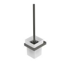 Ёршик для унитаза, подвесной, стекло CEZARES SLIDER-TBS-V-GM