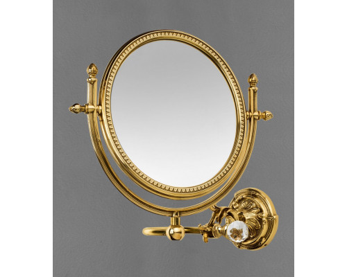 Увеличительное зеркало подвесное  ART&MAX  BAROCCO CRYSTAL AM-2109-Do-Ant-C
