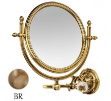 Увеличительное зеркало подвесное  ART&MAX  BAROCCO CRYSTAL AM-2109-Br-C