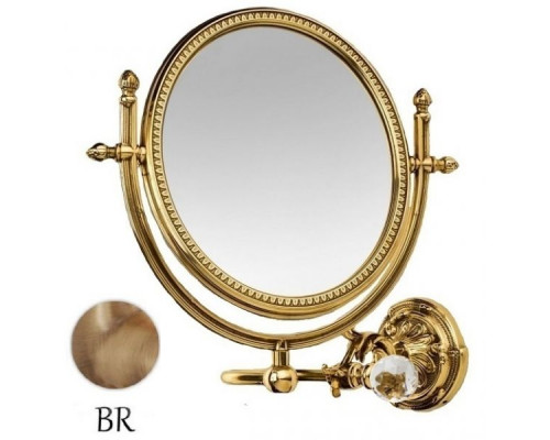 Увеличительное зеркало подвесное  ART&MAX  BAROCCO CRYSTAL AM-2109-Br-C