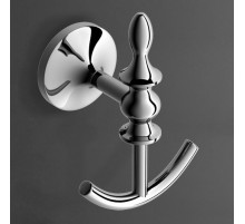 Двойной крючок ART&MAX BOHEMIA AM-E-4286B-Cr