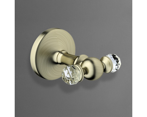 Двойной крючок ART&MAX ANTIC CRYSTAL AM-E-2686SJ-Br