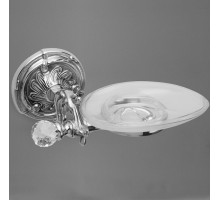 Мыльница подвесная, керамика ART&MAX  BAROCCO CRYSTAL AM-1786-Cr-C