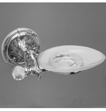 Мыльница подвесная, керамика ART&MAX  BAROCCO CRYSTAL AM-1786-Cr-C